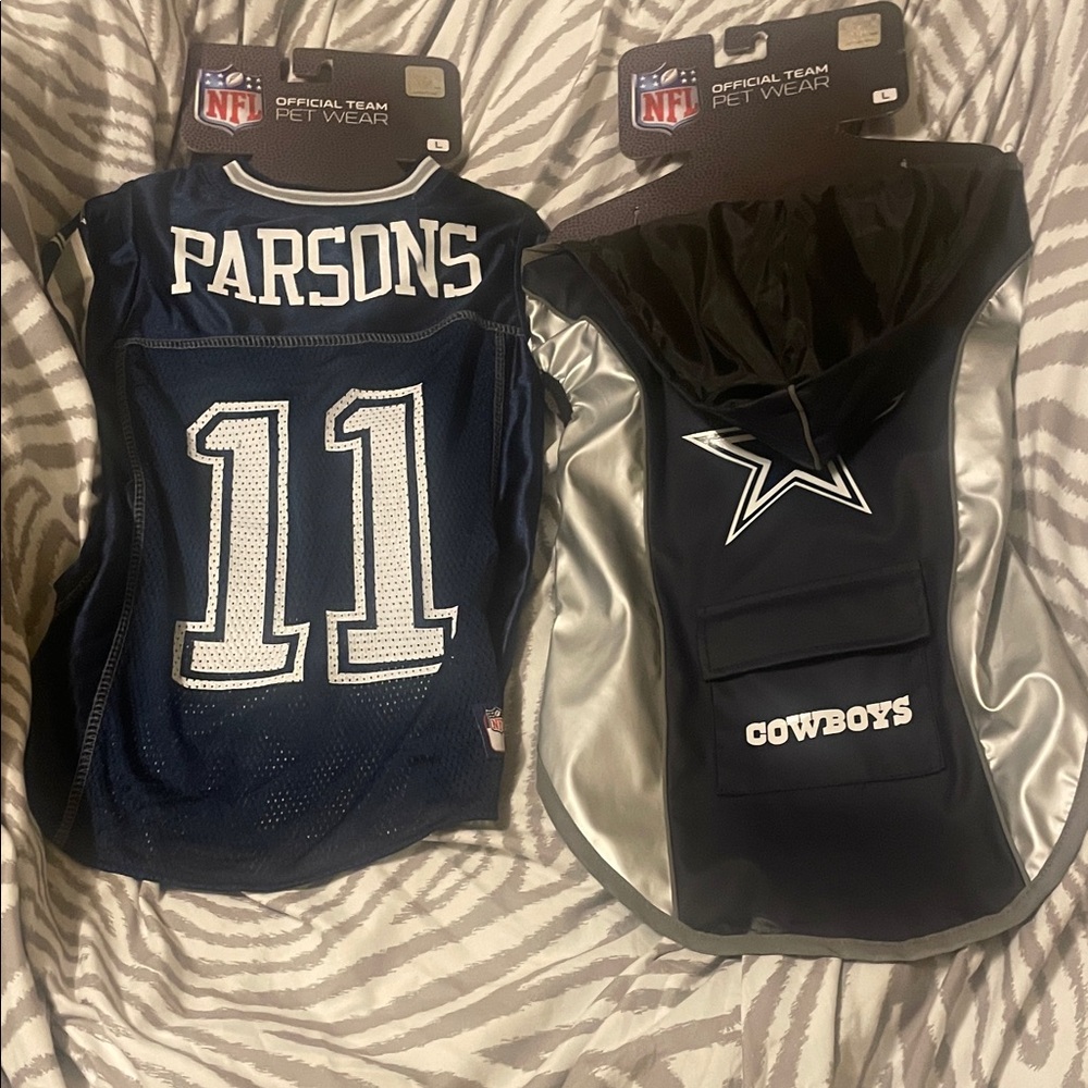 NFL Dallas Cowboys Dog Set Size: L